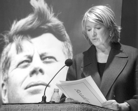 Martha Stewart Revisiting JFK Assassination Reactions
