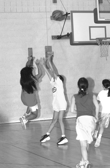 Practicing sport