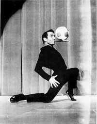 Francis Brunn a famed juggler