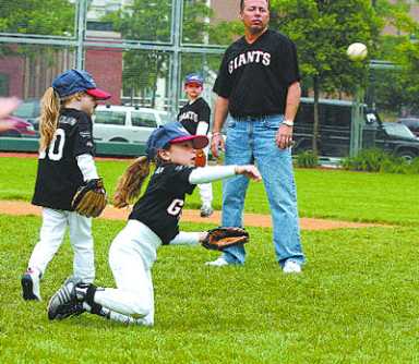 Coaching Weekend softball for girls