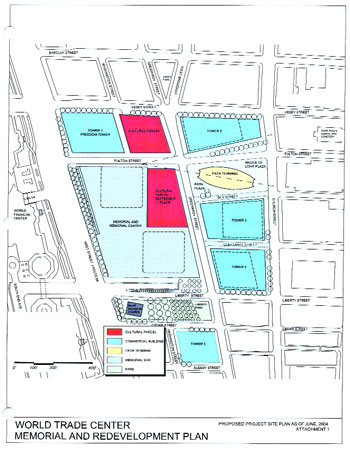 improve WTC memorial access