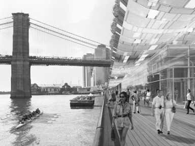 East River waterfront