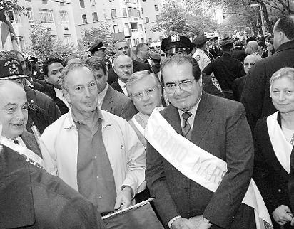 Scalia puts limits on press at the Columbus Day Parade 1 scalia-2005-10-22_z