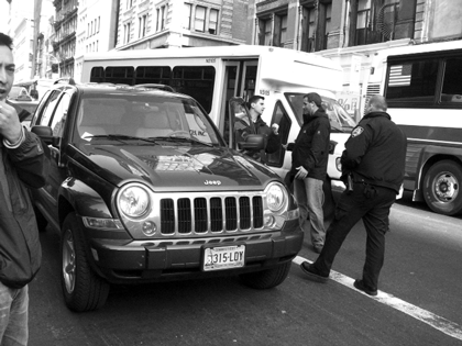 Action-packed parking in Soho 1 parking-2006-03-07_z