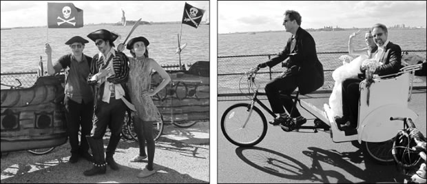 Waylaid by bike pirates, they still roll at wedding 1 biker-2010-10-06_z