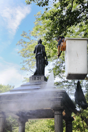 power-wash