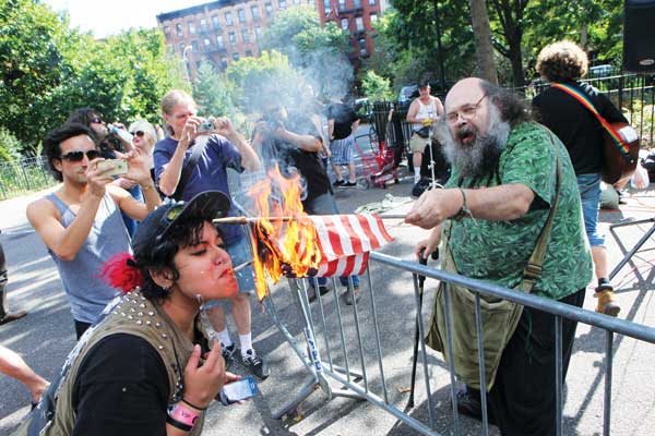 flag-burn