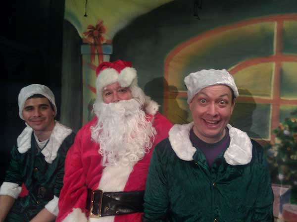 Just Do Art! 3 Photo by Joe MarshallUnemployed elves Herby and Vinnie, in happier times.