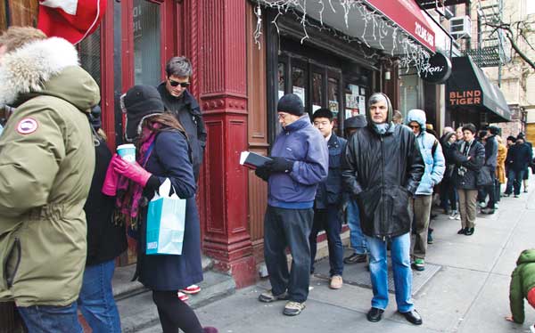 While visions of steak and capon danced in their heads… 2 Photo by Tequila Minsky