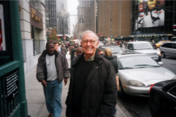 Harold Reed was active in the South Street Seaport community and a member of Community Board 1.  Photo courtesy of Bradford Reed