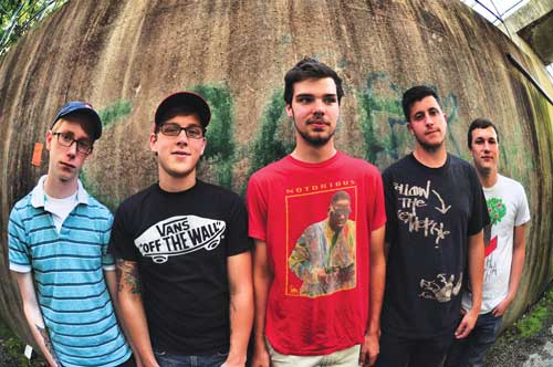 Balance and Composure, a five-piece from Doylestown, PA, will rock out at the Bowery Ballroom on Feb. 24.    Photo by Danielle Parsons