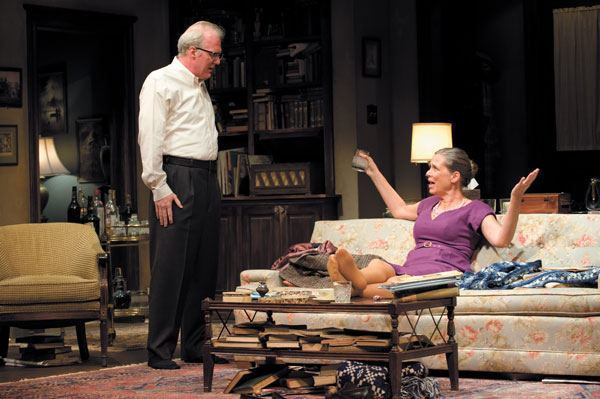 Slow Like a Turtle, Crazy Like a Fox 2 A total invention: George and Martha sprung from Albee’s imagination — not his family album. Photo by Michael Brosilow