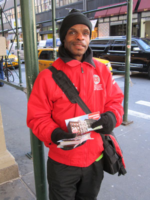 Photo by Scoopy ACE’s Vernon Warren said incredulously of Soho residents, “You don’t want to pay $1 for clean streets?”