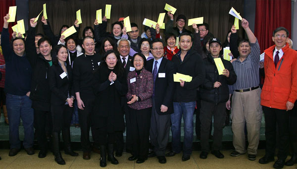 Chinatown merchants cheer Sandy fund relief checks 1 Photo by Sam Spokony