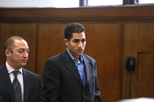 Photos by Jefferson Siegel Sherif Rizk, left, and Hatem Farsakh at an appearance in Manhattan Criminal Court on Jan. 18.