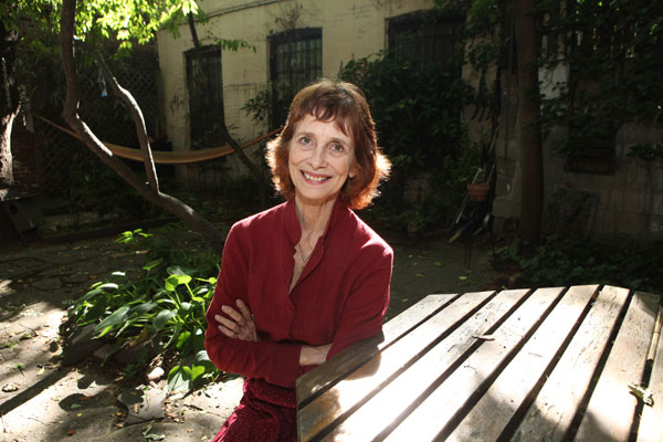 Diane Wolkstein, 70, city’s storyteller, folklore historian 2 Photo by Jefferson Siegel Diane Wolkstein in her backyard on Patchin Place.