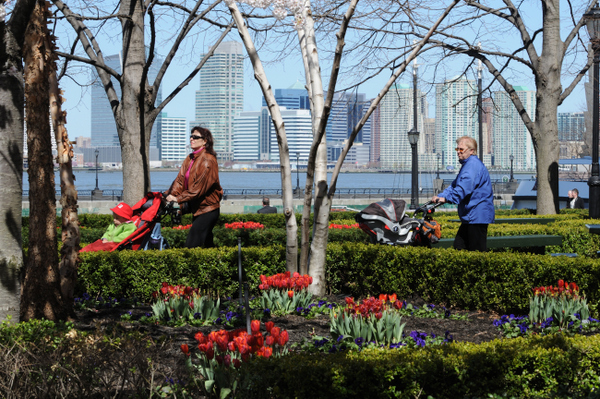 Battery Park City''s "baby boom" has attracted two new preschools to the neighborhood. Downtown Express file photo by Terese Loeb Kreuzer.