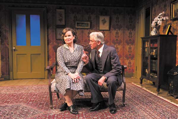 Margaret Daly as Amelia Gregg and Patrick Fitzgerald as Stanislaus Gregg. 
