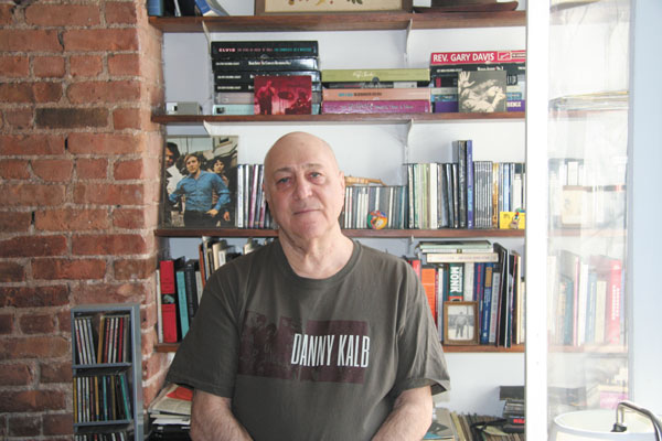 Photo by Michael Lydon Dany Kalb, circa 2013, in his Park Slope apartment. 