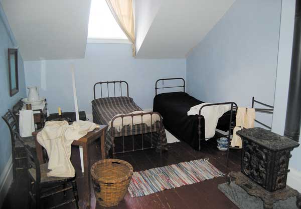 Tours Take You Up Stairs and Through NoHo 1 See how the Irish half lived, when you visit the servants’ quarters of Merchant’s House Museum. Photo courtesy of Merchant’s House Museum