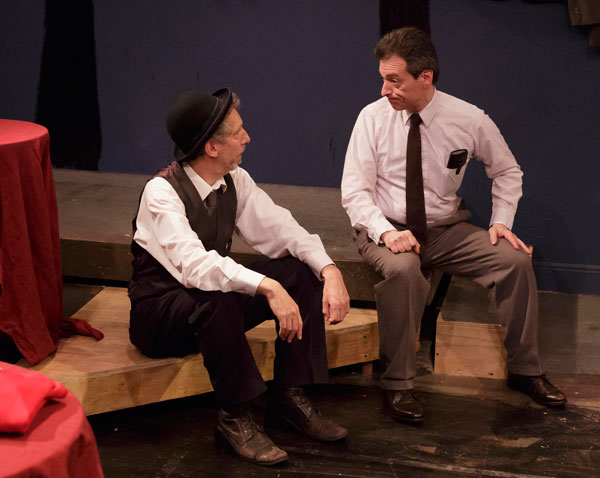 Photo by John Kalish  Jerry Goralnick and John Blaylock in the 2012 production of “Willow Grove,” by Isidore Elias.