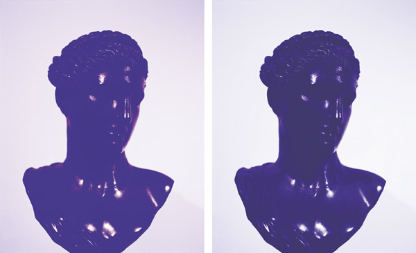 Courtesy of the artist and Metro Pictures  Sara VanDerBeek: “Roman Women VIII” (2013, 2 Digital C-Prints, 20 x 16 inches--each image size; 50.8 x 40.6 cm, 20 1/2 x 16 3/8 inches (each frame size), 52.1 x 41.6 cm. Edition of 3.