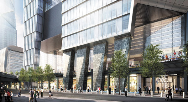 Neighbors Begin Process to Found Hudson Yards BID 3 Image courtesy of Related Companies A street-level view of the planned Hudson Yards project.