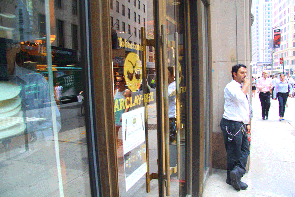 Assembly Speaker Sheldon Silver said the 75 Broad St. landlord will not renew this tobacco shop’s lease, which will allow Millennium High School to open a multi-purpose gym space in the building.  Downtown Express photo by Yoon Seo Nam 