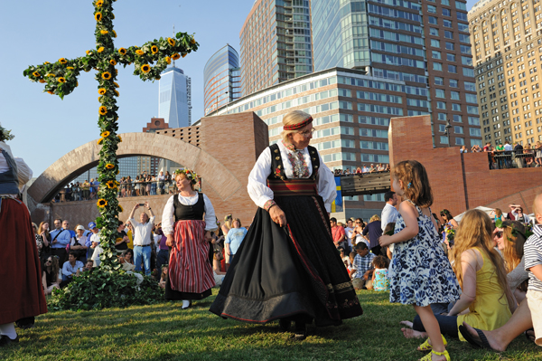 Swedish Midsummer Festival in Battery Park City