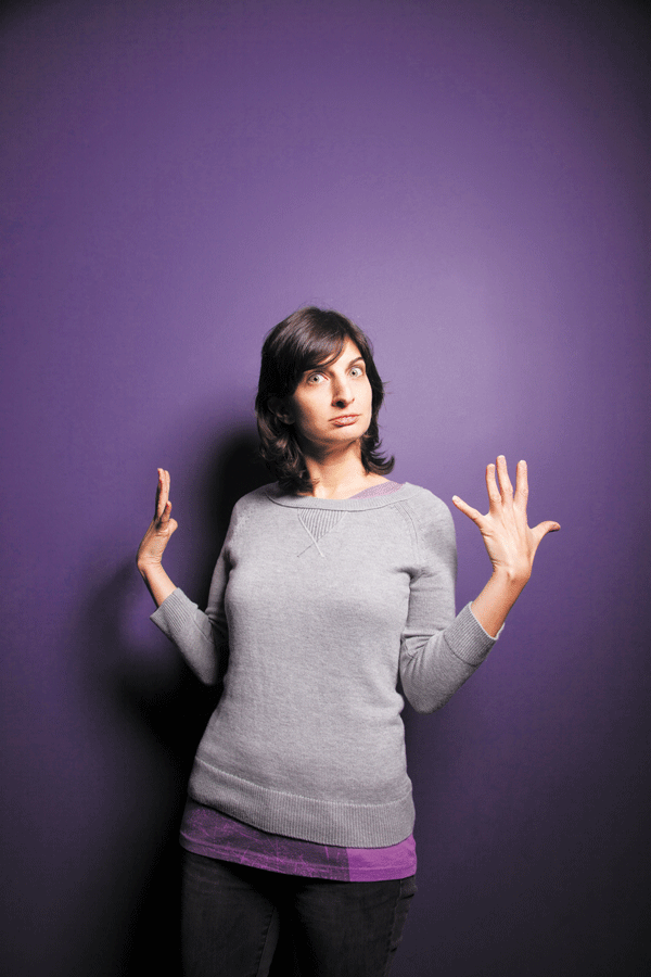 Put Me on Your Pride Plate 1 Photo courtesy of the artist Still standing: “Last Comic” vet Claudia Cogan is among the gaggle of gay (and open-minded) humorists on the next “Homo Comicus” bill.