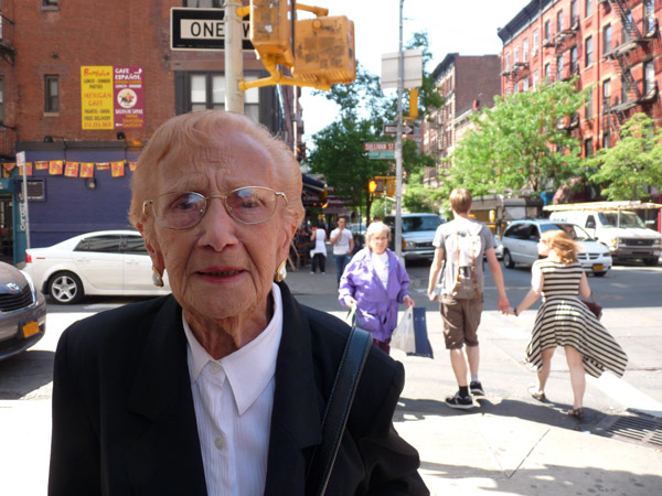 Photo by Anne Kristoff See, and hear, the late Frances Ciotta — one of Anne Kristoff’s “Last of the Italians” (on view at Soho Gallery for Digital Art, through June 15).