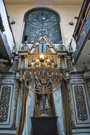 Meseritz ark destined for new life, new synagogue 1 ark-photo-