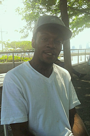 Homeless youth find a home in park on Village waterfront 3 Photo by Lael Hines Chuck Taylor said he found incredible support in the Christopher St. community.