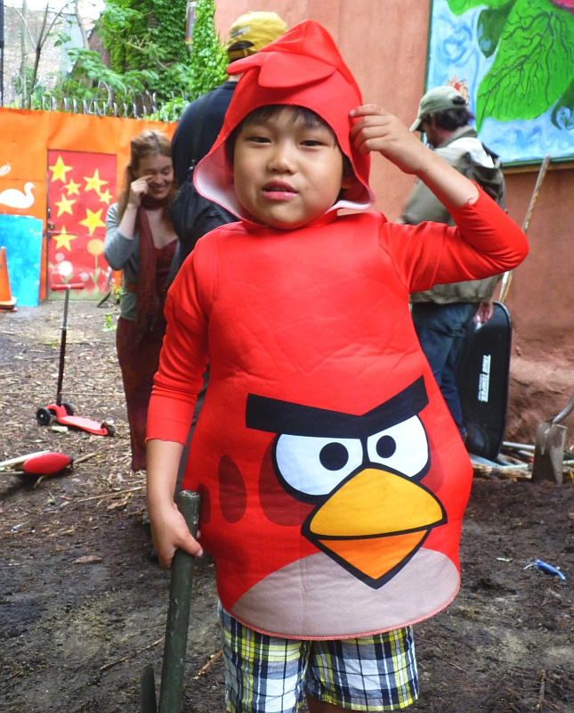 The Children’s Magical Garden has a very positive influence on kids, its advocates say. This “Angry Bird” said, “I’m not angry, I’m happy.”