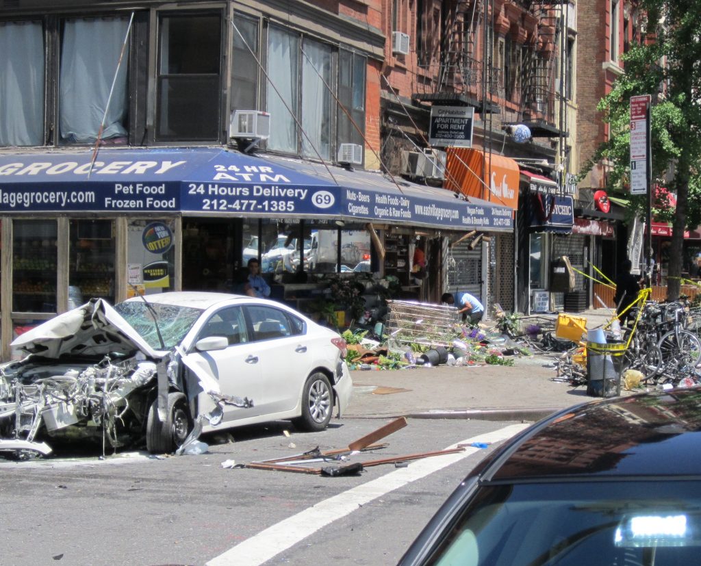 Florist injured by drag racer said to have emerged from coma 2 crash and flowers copy