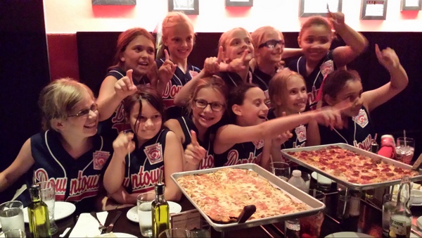 Downtown Little League plays in section championship 2 A late night of celebration (and pizza) at Harry's Downtown. Photo by Scott Morrison.
