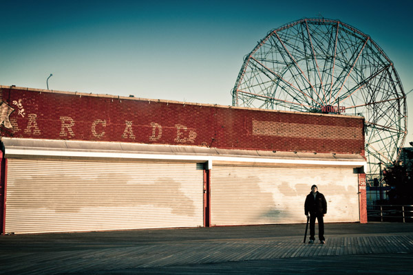 Photo by Dave Carroll Rooftop Films screens the Coney Island strongman documentary “Bending Steel,” on July 8. 
