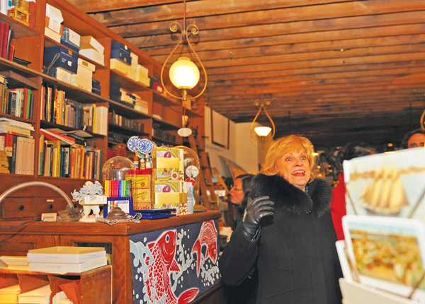 Downtown Express file photo by Terese Loeb Kreuzer Susan Henshaw Jones was president of the Seaport Museum for nearly two years.  