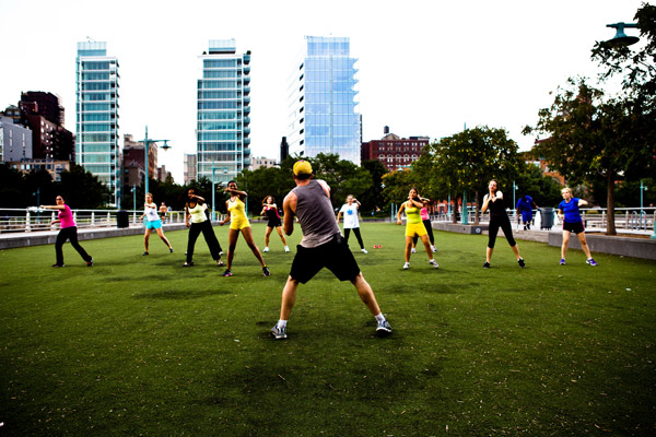 To Go Fish and Get Fit, ‘Trust’ the Hudson 1 Photos courtesy of Hudson River Park Trust Sweat, with precision and purpose: Pier 64 has Shape Up NYC classes, every Wed. at 6:30pm, through Aug. 21.