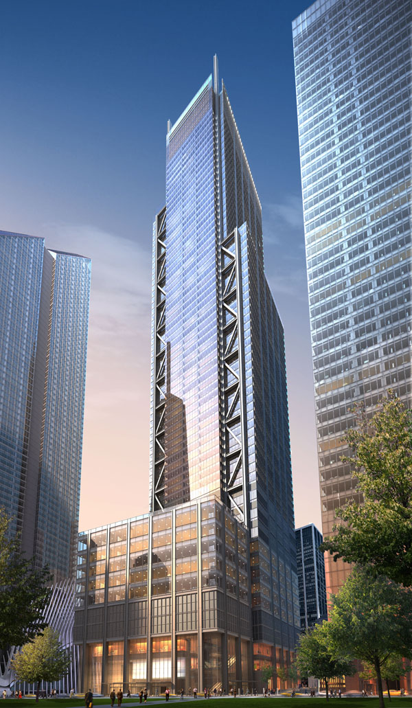 Rendering of 3 WTC-