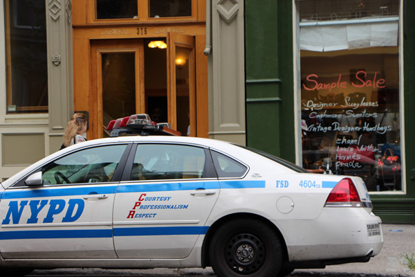 The Frist Precinct has been cracking down on thieves targeting Soho shops.  Downtown Express photo by Kaitlyn Meade 