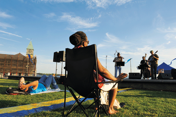 The annual “River and Blues” Festival in Wagner Park, curated by the Battery Park City Parks Conservancy, starts on July 18 with a concert featuring John Hammond, Jr.  The free concerts take place on Thursday evenings through Aug. 8.