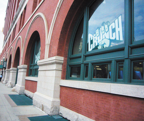 Photo by Clarissa-Jan Lim Crunch will be replaced by David Barton Gym in The Archive building, at Christopher and Greenwich Sts.