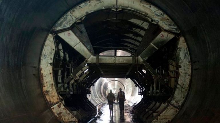 86th Street cavern of the Second Avenue Subway. (Charles Eckert)