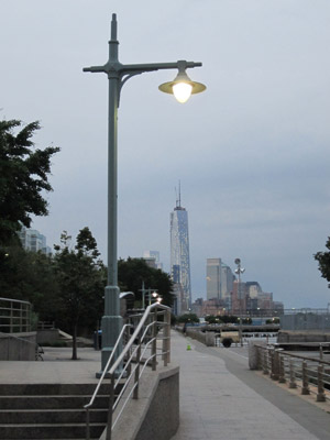 Downtown Express photo by Lincoln Anderson Hudson River Park. 