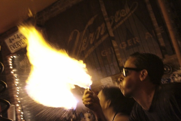 motor city, flames