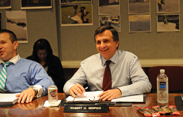 Battery Park City Authority names interim president 2 Robert Serpico was named interim president of the Battery Park City Authority on Aug. 20. Downtown Express photo by Terese Loeb Kreuzer.