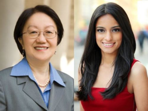 NYC Community Media to host Council District 1 candidates debate 1 Councilmember Margaret Chin, left, and District Leader Jenifer Rajkumar will debate on Aug. 22 at New York Law School.