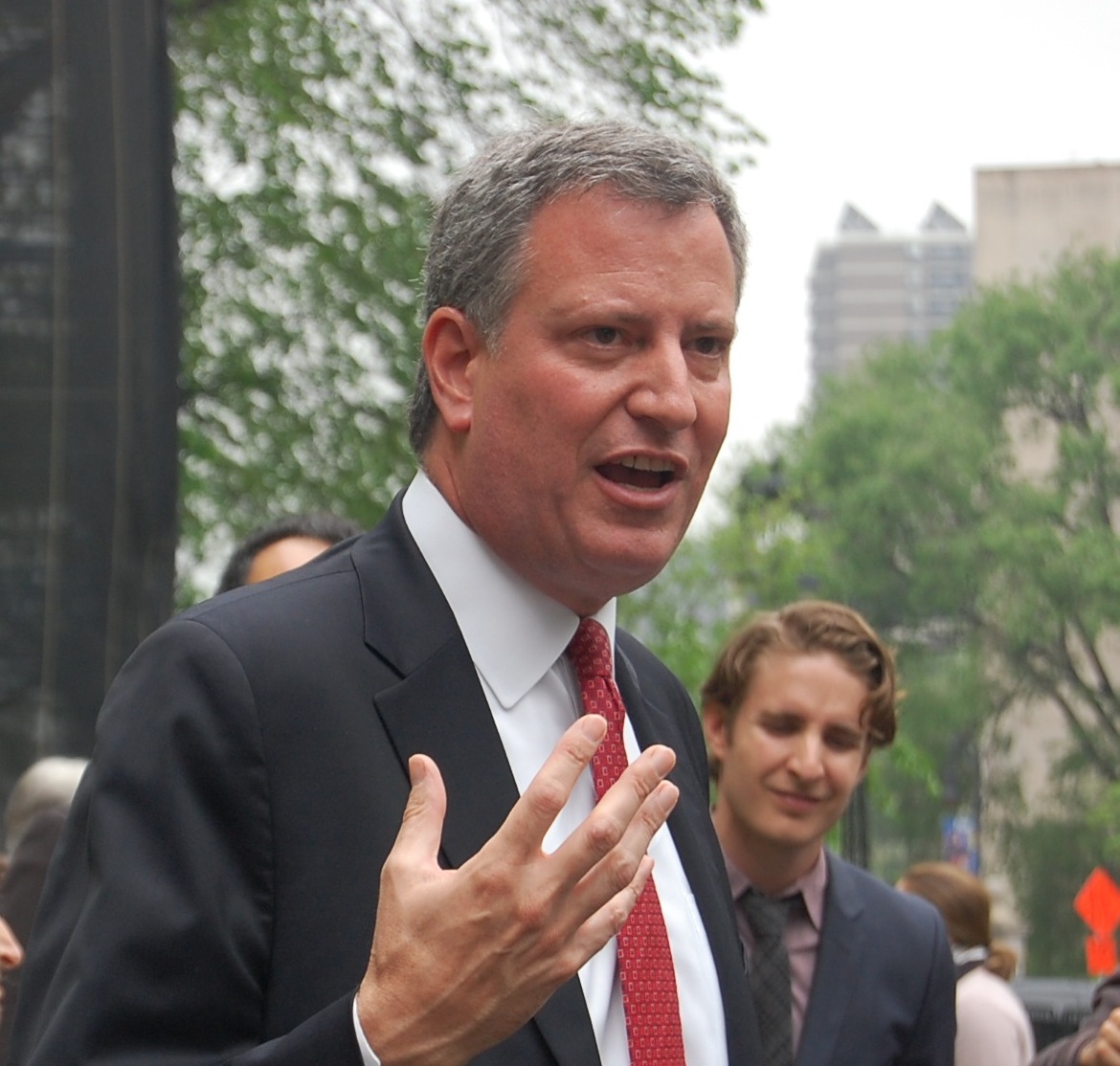 Bill de Blasio will call for a comprehensive restoration of the city's healthcare at Monday's press conference.