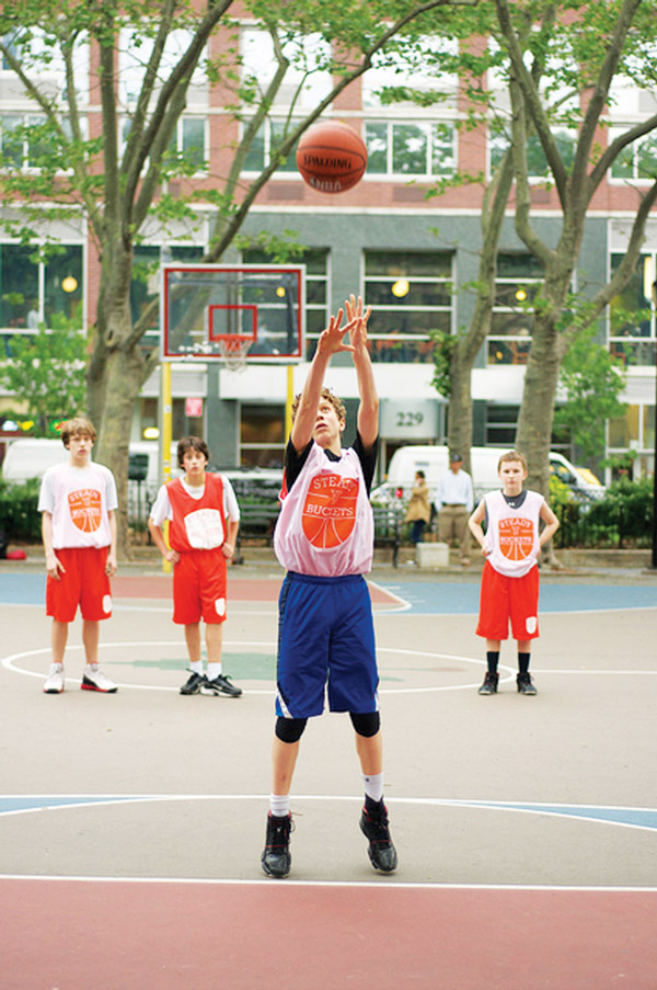  Putting it all on the line: Steady Buckets teaches the fundamentals, from foul shooting and ball handling to defense.